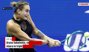 Aryna Sabalenka, vainqueure de Jessica Pegula, visera le triplé à l'US Open samedi en finale - Tennis - US Open
