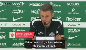 Elche - Anselmi : "C’est un privilège d’affronter Mourinho"