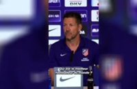 Atlético - Simeone sur le Ballon d'Or : "C'est Messi, sans aucun doute"