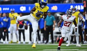 NFL : Jaxson Dart blessé, Davante Adams sensationnel, les Rams de Los Angeles roulent sur les Giants de New York