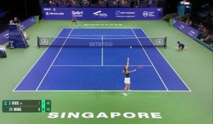 Singapour - Vekic prend la porte
