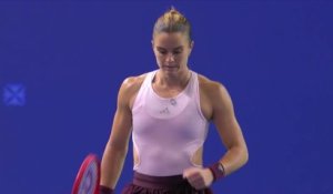 Singapour - Sakkari évite le piège Hibino