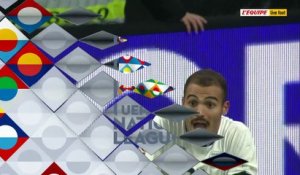 Le carton rouge de Abu Farkhi face à l'Autriche - Foot - Ligue des nations - Israël