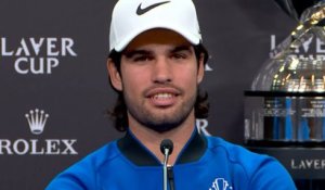 Laver Cup 2026 - Carlos Alcaraz : "La Laver Cup m'aide à retrouver ma joie sur le court"