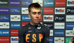 Championnats du Monde UCI Montréal 2026 - Benjamin Noval après sa médaille d'or sur la course en ligne Juniors