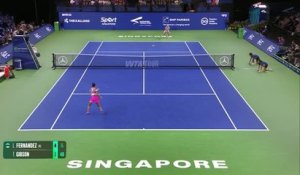 Singapour - Fernandez remporte son premier titre de la saison