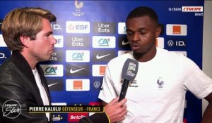 Pierre Kalulu après Belgique - France : « On a cherché à appliquer les principes du coach » - Foot - Ligue des nations - Bleus