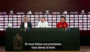 Belgique - Van Bommel sur Cristiano : "Je n’ai jamais promis une entrée en jeu"