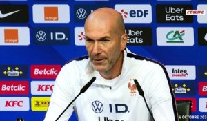 Zinédine Zidane annonce des changements pour France-Belgique : « Il ne faut pas faire n’importe quoi » - Foot - Ligue des nations - Bleus