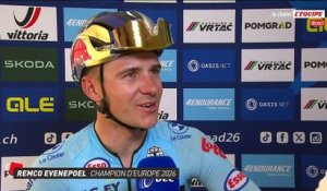 Remco Evenepoel, champion d'Europe 2026 : « Je complète ma collection de maillots » - Cyclisme - Championnats d'Europe (H)