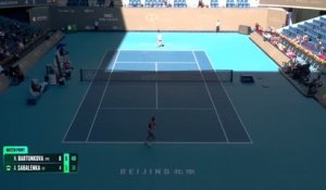 Pékin - Sabalenka éliminée dès le 3e tour