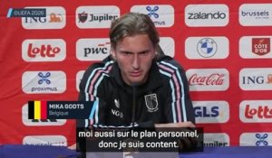 Belgique - Godts confiant sur sa capacité à s’imposer au PSG