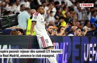 Blessé avec l'équipe de France, Mbappé a repris l'entraînement individuel avec le Real Madrid - Foot - Liga - Real Madrid