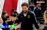 L'entrée de l'Argentine pour la dernière de Lionel Messi - Foot