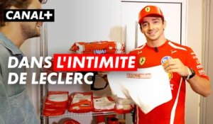 Dans la chambre de Charles Leclerc