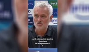 Real Madrid - Mourinho sur l'annonce de la suspension de Vinicius : "Ce n'est pas normal"