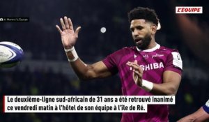 Les Lions confirment la mort de Hyron Andrews à l'âge de 31 ans - Rugby - Coupe des champions