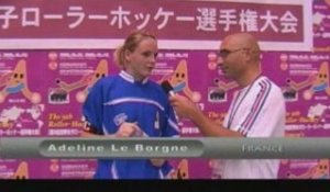 Mondial 08 - Rink Féminin - ITV Adeline Le Borgne