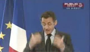 N.Sarkozy : "175 milliards d'euros d'investissement direct"