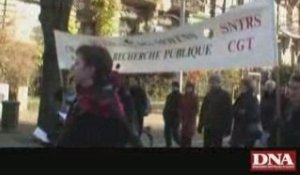 Manifestation des chercheurs à Strasbourg