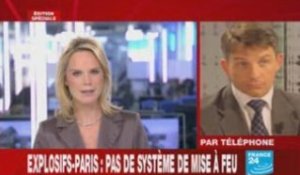 Explosifs-Paris: pas de système de mise à feu