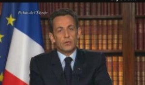 Les vœux de Nicolas Sarkozy