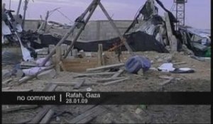 Destructions à Rafah