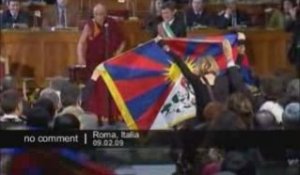 Le Dalaï Lama reçoit le titre de "citoyen d'honneur" à Rome