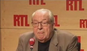 Jean-Marie Le Pen invité de RTL (25/02/09)
