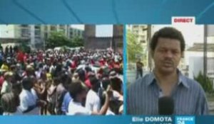 Guadeloupe: réaction d'E. Domota, leader de LKP
