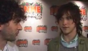 MGMT chat backstage at the NME Awards