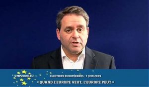 Lancement du site des européennes : Xavier Bertand