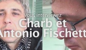 Vous interviewez Charb et Antonio Fischetti