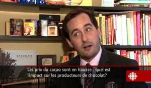 Gérald Fillion - Exportation de chocolat