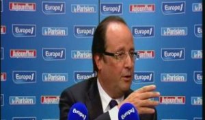 Hollande : en France, les oppositions sont majoritaires