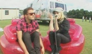 Interview with the Ting Tings on the Isle of Wight