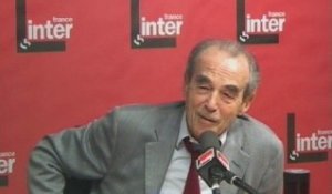 Robert Badinter : "Nicolas Sarkozy va venir, et il ne débattra pas... Nous ne participerons pas à un faux débat"