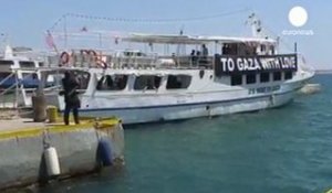 Le navire français de la flottille pour Gaza bloqué en...