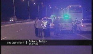 Accident de bus en Turquie