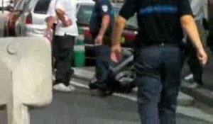 Beauvais accident scooter contre auto, un blessé AVP