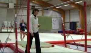 Gymnastique : entraînement d'une championne