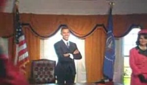 Le ticket Clinton - Obama... chez Madame Tussaud