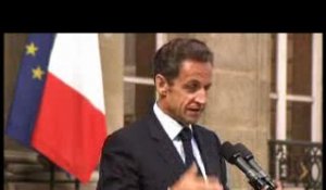 Nicolas Sarkozy: 'Il faut que je me repose