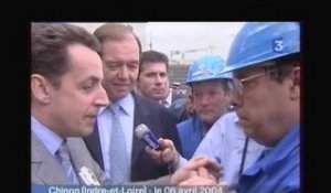Nicolas Sarkozy et la privatisation de GDF