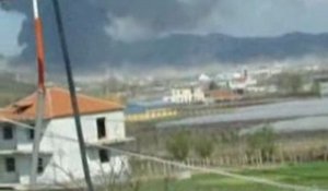 Série d`explosions meurtrières en Albanie