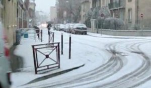 Lundi 1er février: la neige s'invite à Beauvais