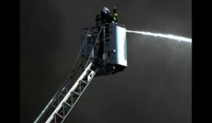 Feignies : Incendie monstre à l'usine Sambre et Meuse