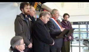 St-Lô : Guy Fontenelle a sa place devant la gare