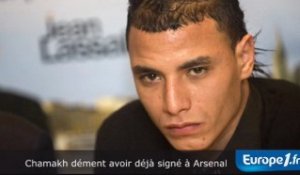 Chamakh dément avoir déjà signé à Arsenal