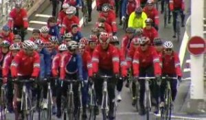 Calaisis TV: 80 cyclistes sous la manche